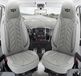Bremer Sitzbezüge Autostoelhoezen voor BMW X5 Bj 2010-13 – Stoelhoezen voor bestuurder en passagier in Grijs