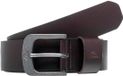 Quiksilver De Everydaily riem van leer voor heren, Bruin, M