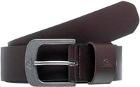 Quiksilver De Everydaily-lederen riem voor heren, Bruin, M