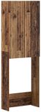 vidaXL Toiletkast ARNHEM Oud hout 66 x 25,5 x 190 cm Bewerkt hout