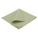 Serviette de table, coton bio GOTS, vert mousse, 40 x 40 cm