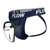 Flow Fightgear Premium Kruisbeschermer - Heren - Navy - maat XL