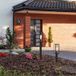 Searchlight Box - tuinpaal - 10 x 10 x 90 cm - IP44 - zwart