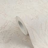 A.S. Création Vliesbehang, Bloemenbehang crème | B790471, 10,05 m x 0,53 m