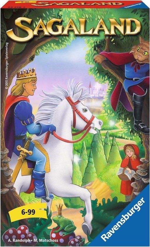 Ravensburger Sagaland Kaartspel Gelukspel
