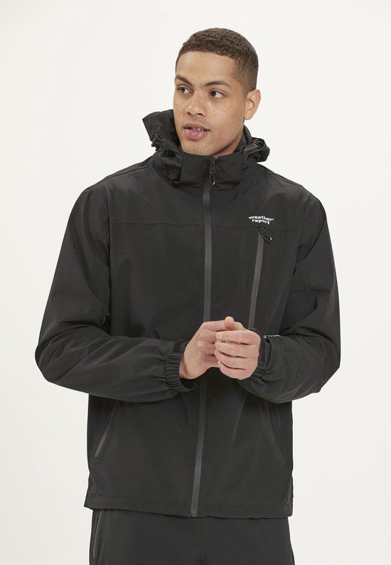 Weather Report Delton Heren Regenjas Zwart 4XL