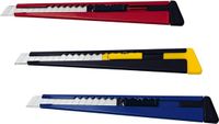 WEDO Metaalschaar, 9 mm lemmet, met clip, geassorteerde kleuren