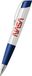 Space Pen Eclipse Space Pen, Wit Plastic met Clip en NASA-Logo (#ECL/WBL-NASAW)