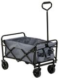 Greemotion Greenmotion Handkar-ca. 49 x 69-95 x 82 cm- Opvouwbaar-Trekkar-Tot 80 kg laadvermogen-Bolderkar-Camping trolley-Festival kar-Tuinkar