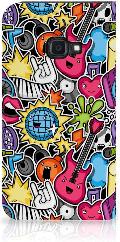 B2Ctelecom Case for Samsung Galaxy Xcover 4s - Punk Rock Design