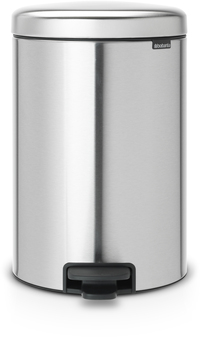 Brabantia NewIcon Pedaalemmer - 20L - Brushed Steel