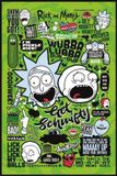 Rick and Morty Your Decoration B.V. Rick And Morty Quotes - Maxi Poster