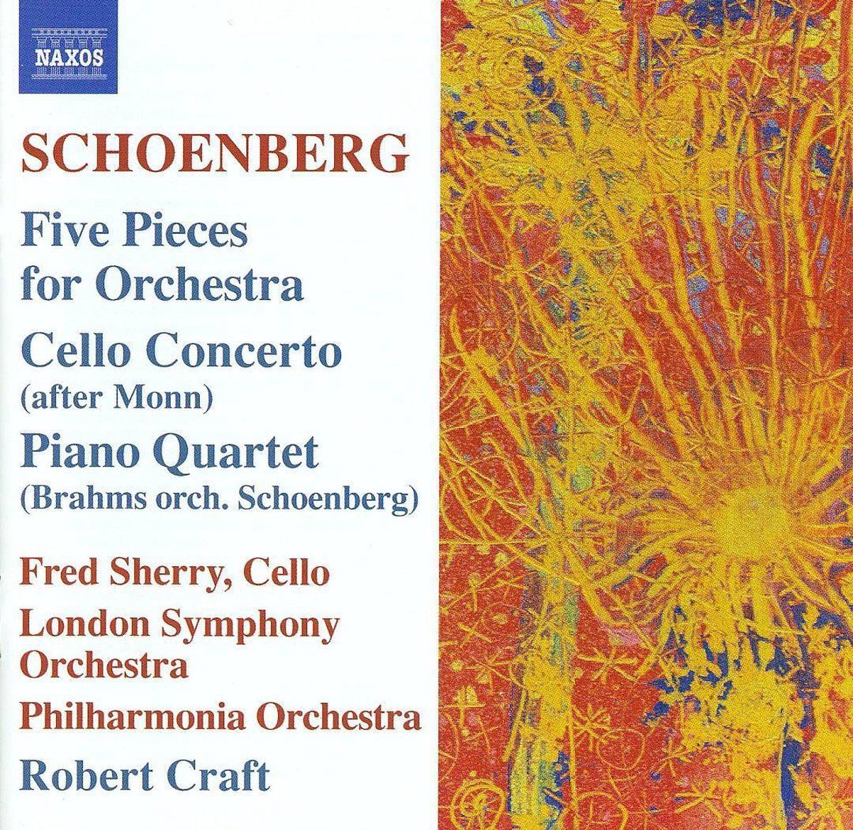 OUTHERE Schoenberg: Five Pieces For Or