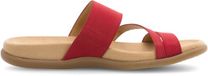 Gabor Sandales plates femme nubuck caoutchouc bleu foncé