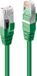 LINDY 47682 RJ45 Netwerkkabel, patchkabel CAT 6A S/FTP 7.50 m Groen 1 stuk(s)