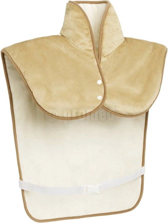 Promed Nek en Rug Warmtekussen Elektrisch NRP-5.4 - Beige