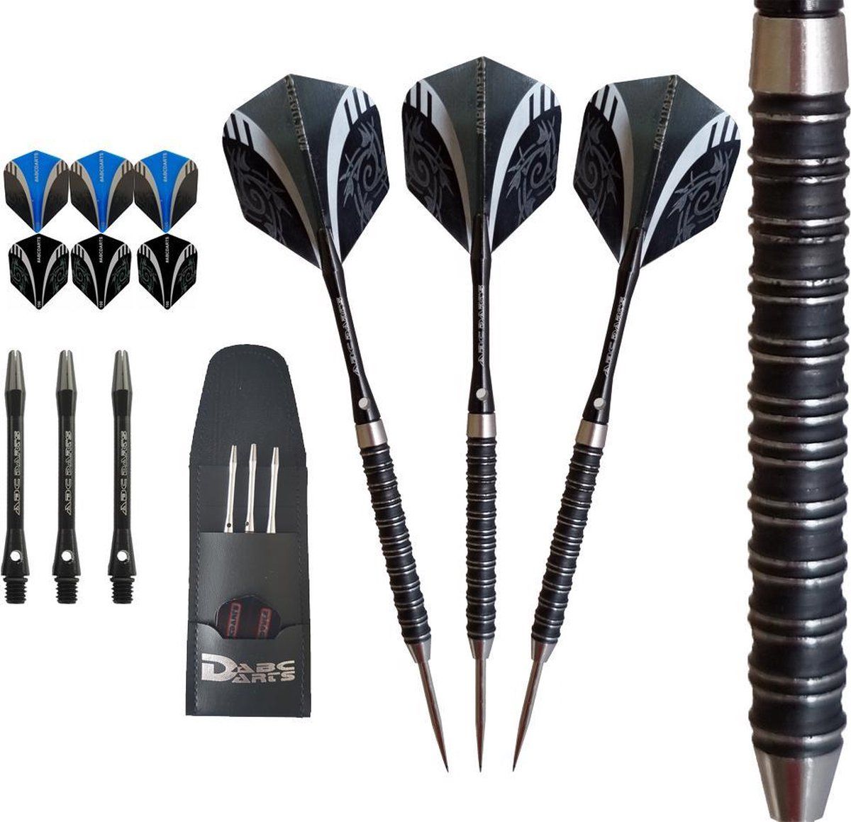 ABC Darts Originals Supergrip Black Eagle - 22 gram - Zwart - Metaal