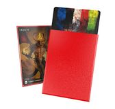 Ultimate Guard Cortex buitenste kaarthoesjes, 100 standaardformaat TCG-hoezen, 66 x 91 mm, rode achterkant, matte afwerking, geen PVC en zuurvrij, hoge helderheid