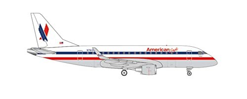 Herpa - American Eagle (Envoy Air) Embraer E170 Heritage Livery, 536196, meerkleurig