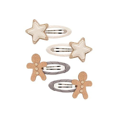 Peperkoek haarklemmen | goldrush/gingerbread