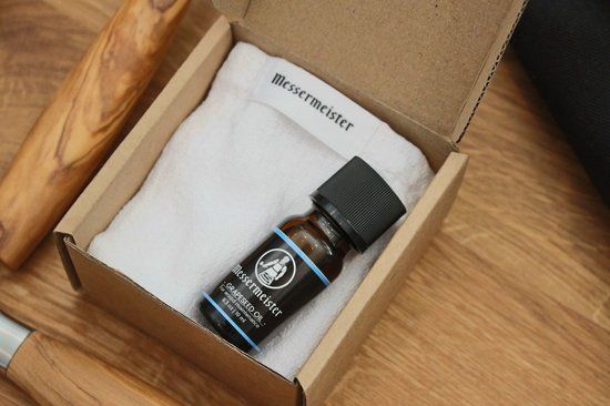 Messermeister Accessoires Onderhoudsolie - Druivenpitolie - Zwart