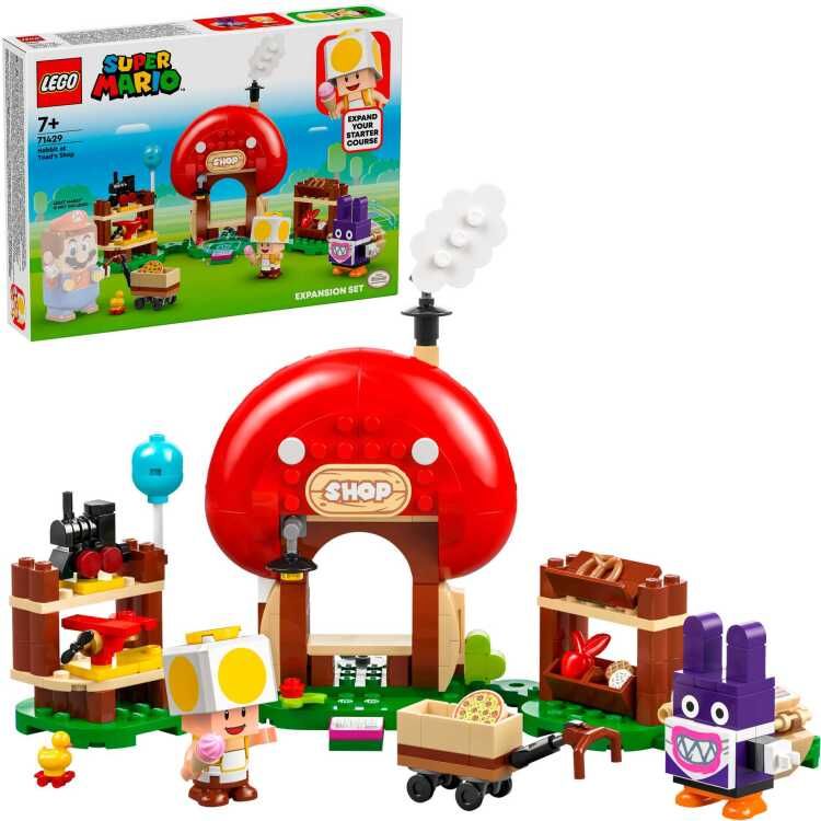 LEGO Super Mario - Uitbreidingsset: Nabbit bij Toads winkeltje 71429