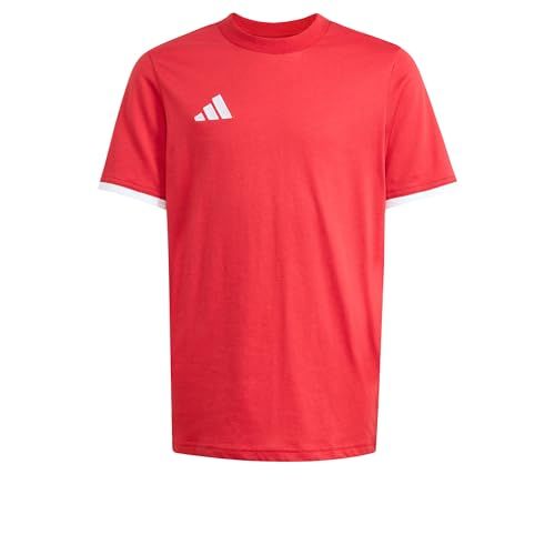 adidas uniseks-kind Entrada26 Kids Shirt, team power red 2/white, 3-4 Years