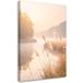 Tableaux Bohème Beige River Forest in Fog 60x90