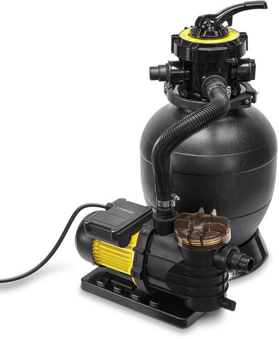 TROTEC Zandfilterpomp TSP 10000 EF 10000 l/h voor zwembaden van 30 m³