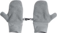 Playshoes Fleece wanten voor kinderen - Grijs - Maat 3 (17cm) 4-6 years