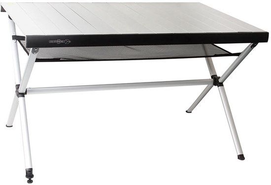 Brunner Accelerate 4 Campingtafel - 120 x 80 cm - Aluminium - Zilver