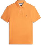 Tommy Hilfiger Heren Polo XL Katoen/Elastaan Oranje