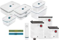 ZWILLING Fresh & Save - Vacuümsysteemset - Pomp - BPA-vrij - 7-delig - Blauw