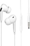 Nuvance Oortjes met Draad - 3.5mm Jack Aansluiting - Wit