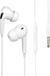 Nuvance Écouteurs filaires - Connexion Jack 3.5mm - Blanc