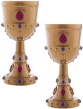 Espa Nv Coupe à boire dorée avec diamants 18 cm - 2x