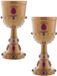 Espa Nv Coupe à boire dorée avec diamants 18 cm - 2x