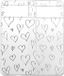 iMoshion Hoesje Google Pixel 8 - Siliconen Back Cover - Hearts