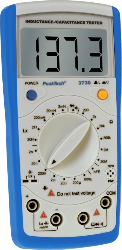 Peaktech 3730 Inductantie- / capaciteitstester