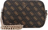 GUESS Noelle II Crossbody Camera Bag Brown Logo