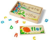 Melissa & Doug Kijken en spellen in het Spaans - Educatief speelgoed - Puzzel
