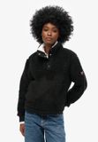 Superdry - Superzachte trui met halve rits - Dames - Truien