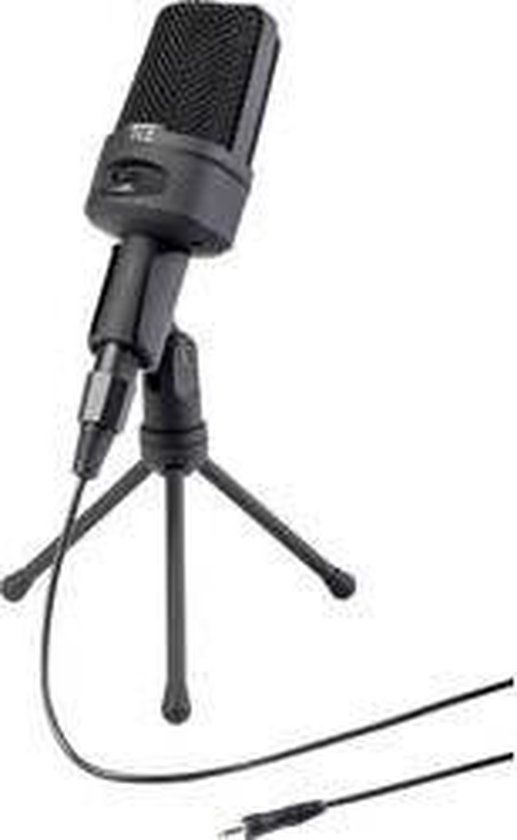 Tie Studio Broadcast Mic PC-microfoon Condensator Omni 50 Hz - 16000 Hz Kabelgebonden