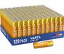 Varta LONGLIFE Alkaline AA batterijen 120 pack