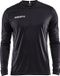 Craft Squad Jersey Solid LS - Zwart/Wit - Maat XXL