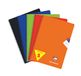 Clairefontaine 304156Cpack - Pak met 5 Schriften met Spiraalbinding Mimesys - A4 21x29,7cm - 160 Pagina's Gelijnd - Wit Papier 90 g - Omslag Soepel Karton - Willekeurige Felle Kleuren