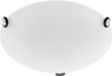 Eglo Cafiera Wand/Plafondlamp LED Ø325mm Wit, Zwart