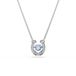Swarovski Symbolica Dames Ketting Metaal - Zilver