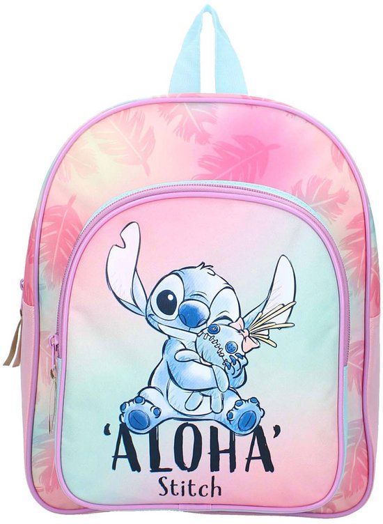 Vadobag Lilo en Stitch Wild Energy Rugzak - Basisschool Lagere Schooltas - 31cm