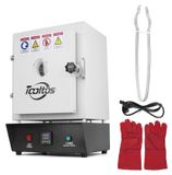 StarTech Moffeloven voor sieraden – Giet- en afbakoven – 220 V – 1750 W – Max. 1150 °C – Weerstandsdraad – Kijkvenster – Brandkamer 15 × 15 × 20 cm